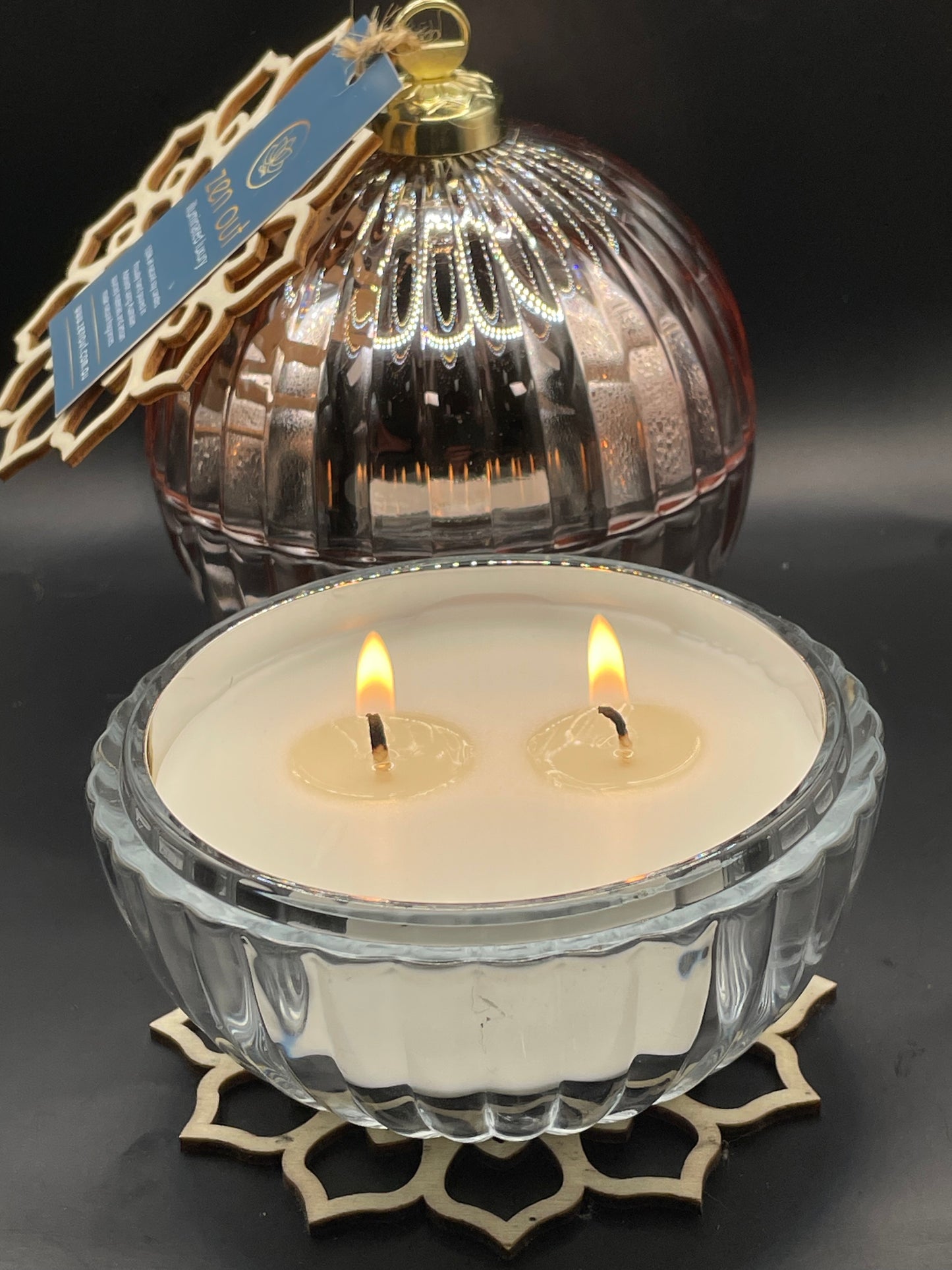 Stunning Christmas Bauble Candles