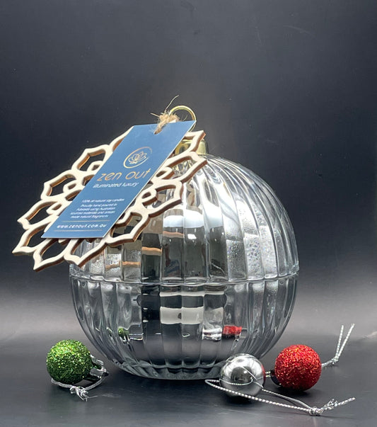 Stunning Christmas Bauble Candles