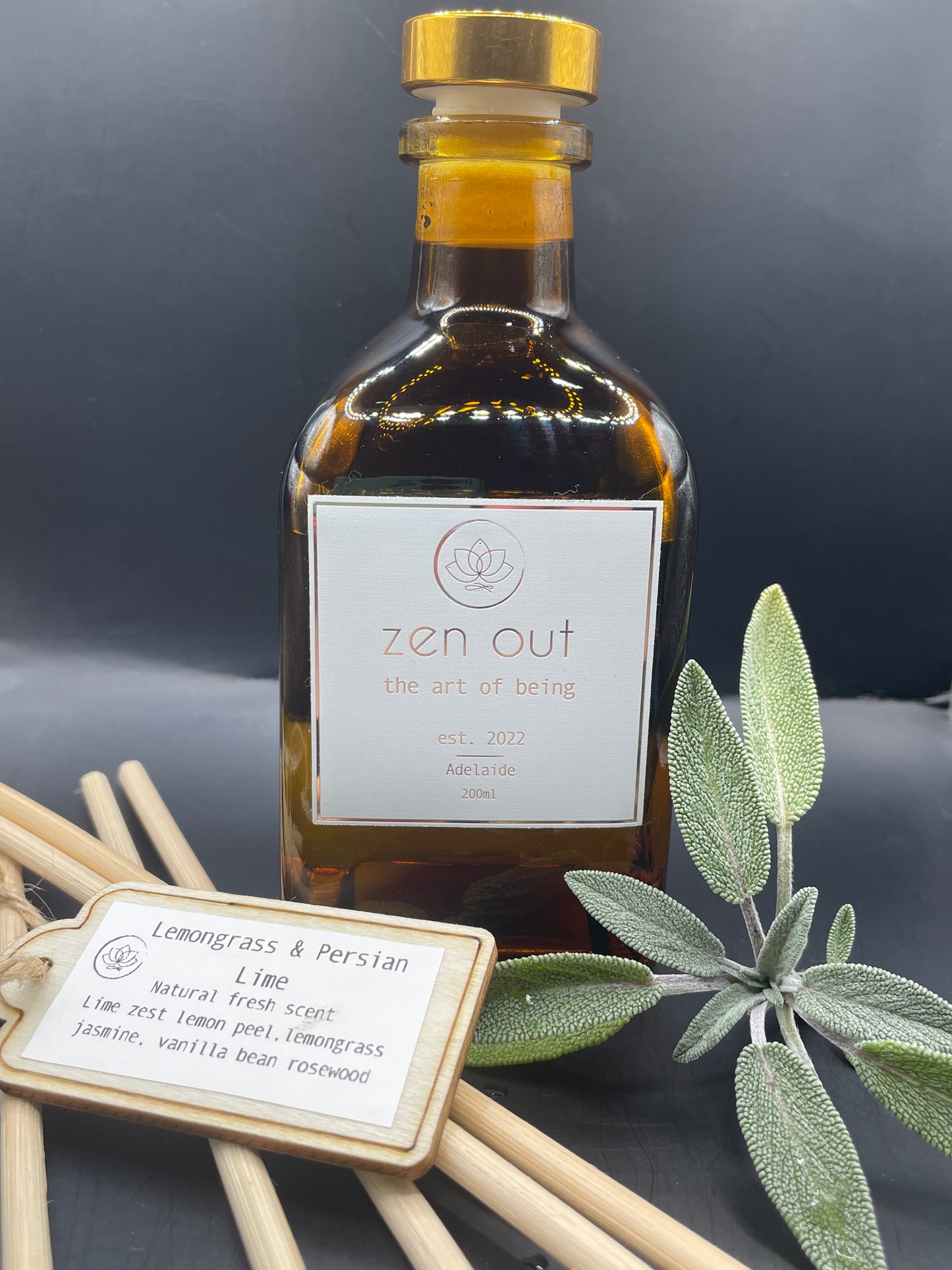 Lemon Grass and Persian Lime Vintage Reed Diffuser