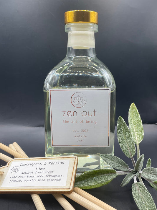 Lemon Grass and Persian Lime Vintage Reed Diffuser