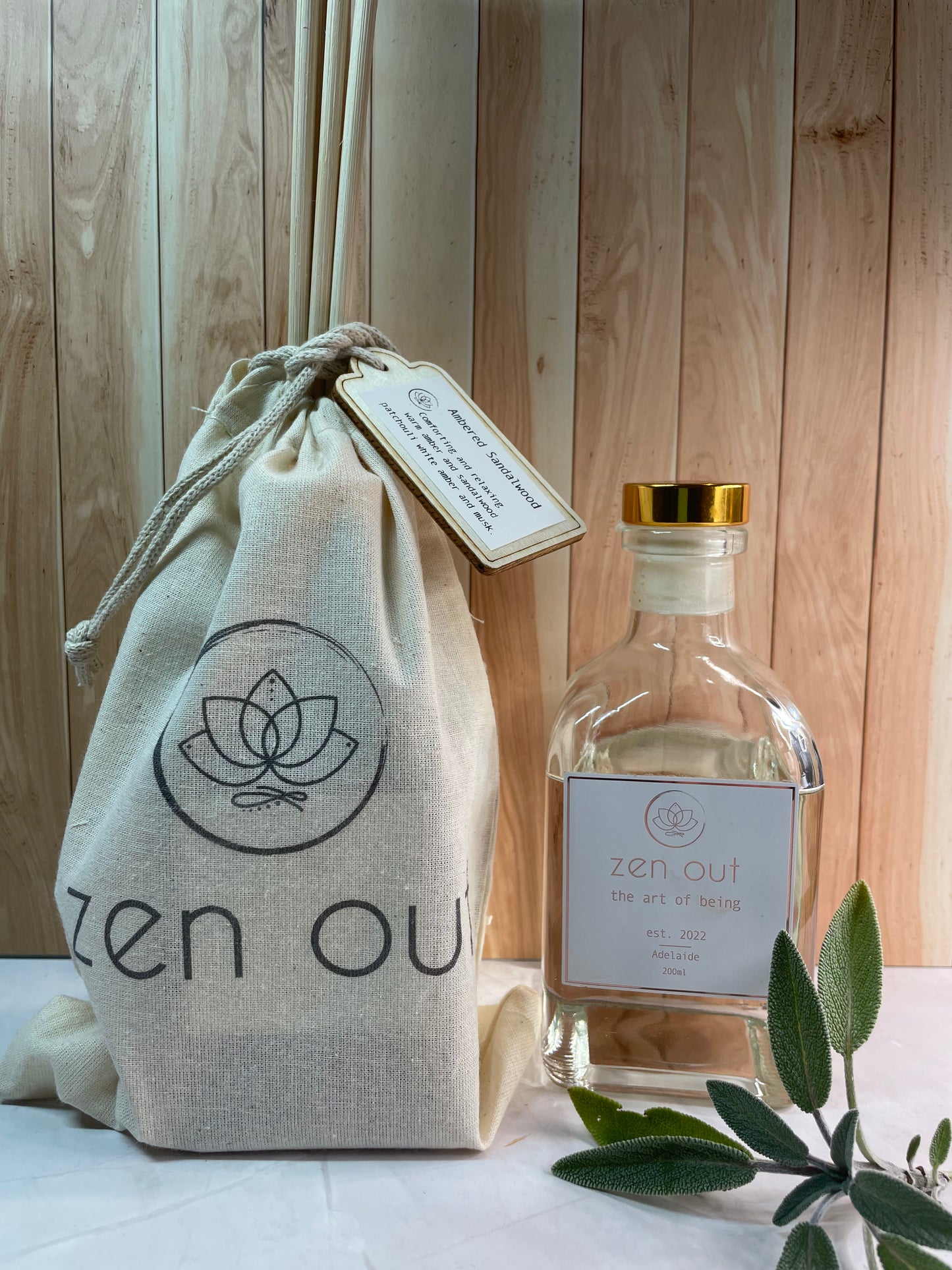 Olive Leaf & Thyme Vintage Reed Diffuser