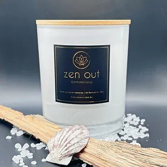 Sea salt and driftwood